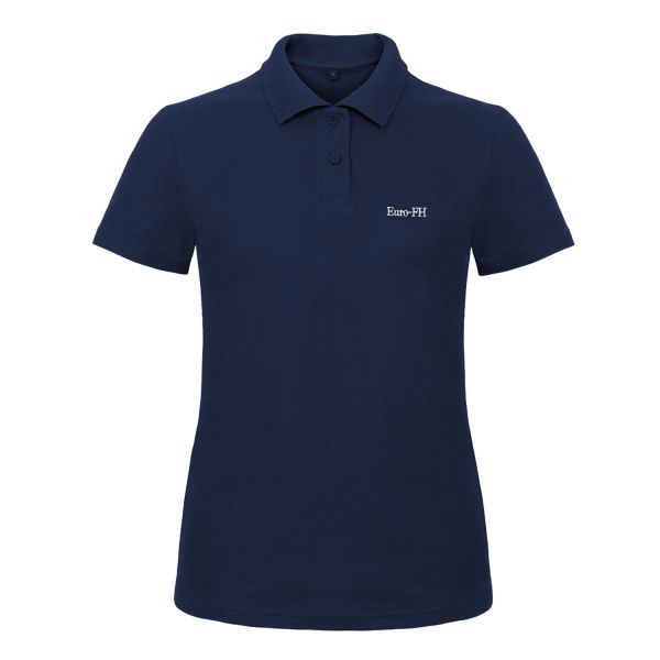 Damen Poloshirt, navy, corporate