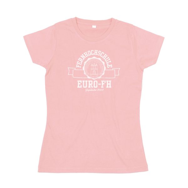 Damen T-Shirt, soft pink, gap
