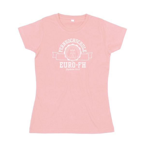 Damen T-Shirt, soft pink, gap