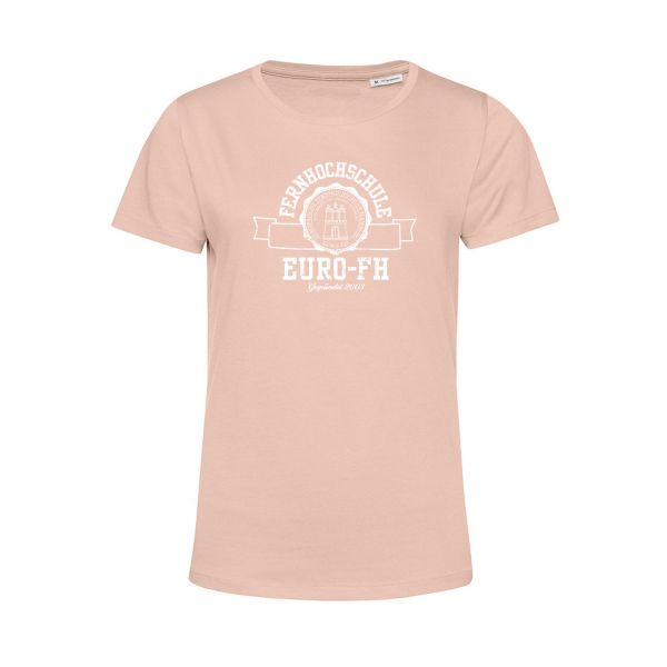 Damen Organic T-Shirt, soft rose, gap